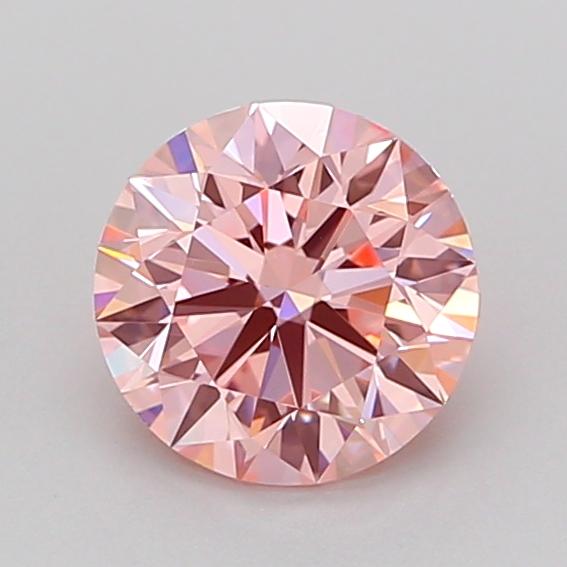 1.00 Ct. Fancy Intense Pink Round Lab Grown Diamond