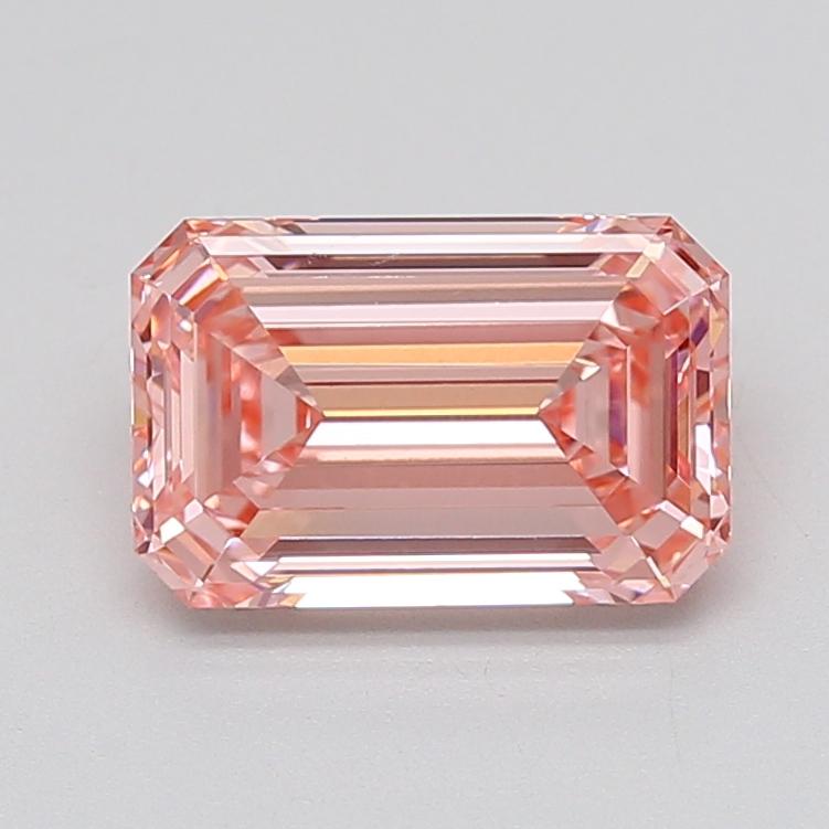 2.85 Ct. Fancy Intense Pink Emerald Lab Grown Diamond