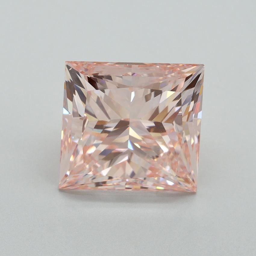 4.72 Ct. Fancy Intense Pink Princess Lab Grown Diamond