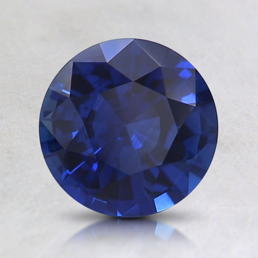 7mm Super Premium Blue Round Sapphire