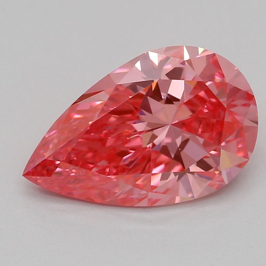 1.05 Ct. Fancy Vivid Pink Pear Lab Grown Diamond