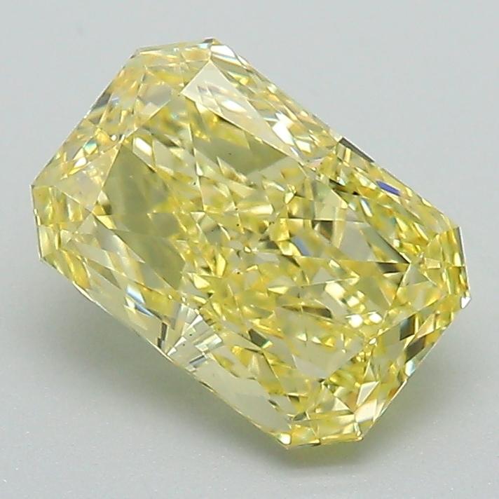 1.72 Ct. Fancy Intense Yellow Radiant Lab Grown Diamond