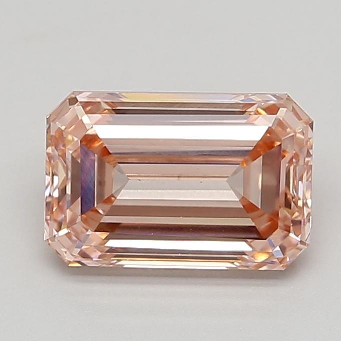3.00 Ct. Fancy Vivid  Pink Emerald Lab Grown Diamond