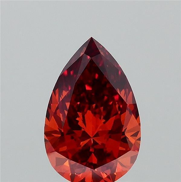 1.50 Ct. Fancy Intense Yellowish Orange Pear Lab Grown Diamond