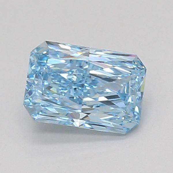 1.05 Ct. Fancy Vivid Blue Radiant Lab Grown Diamond