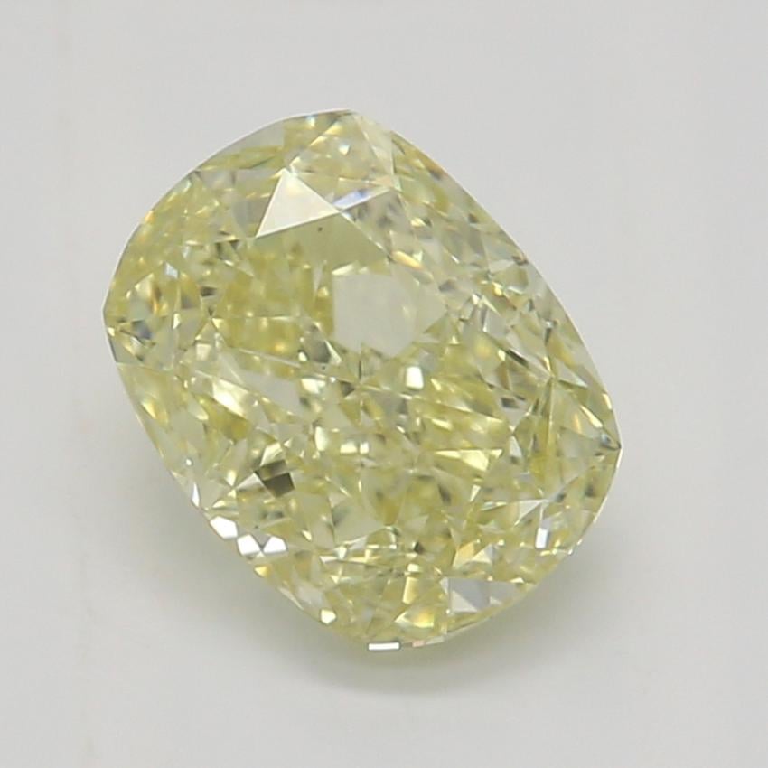 0.78 Ct. Fancy Yellow Cushion Diamond