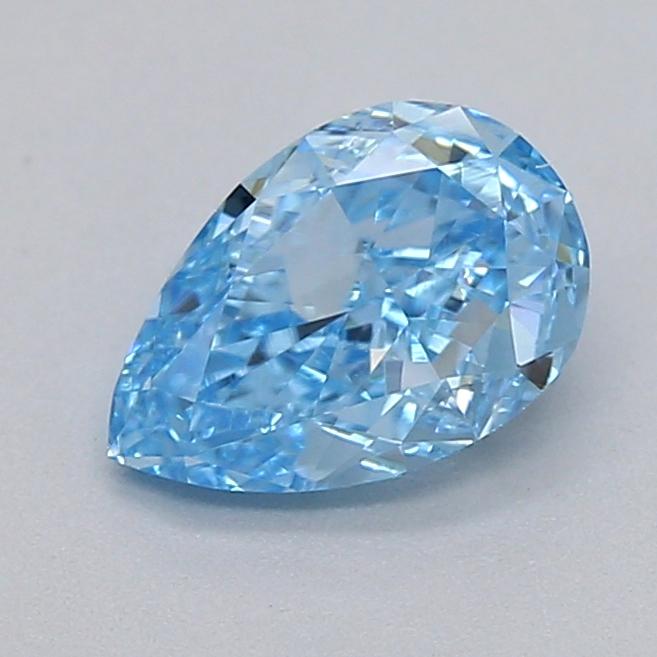 0.51 Ct. Fancy Blue Pear Lab Grown Diamond
