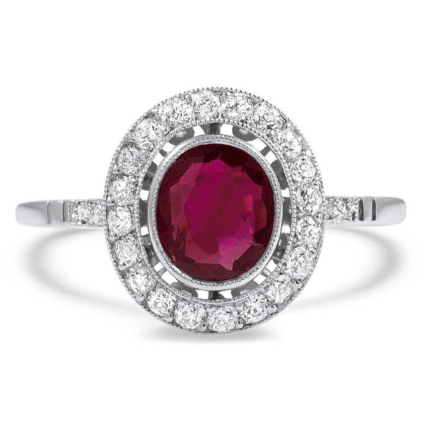 Art Deco Ruby Vintage Ring | Karlota | Brilliant Earth