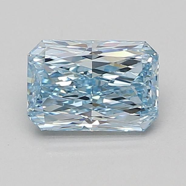 1.42 Ct. Fancy Vivid Blue Radiant Lab Grown Diamond