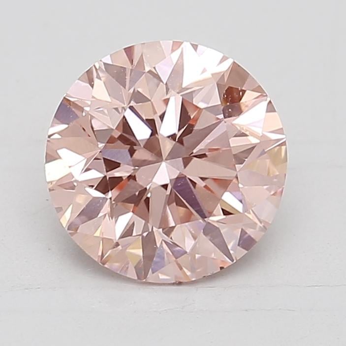2.00 Ct. Fancy Intense Pink Round Lab Grown Diamond
