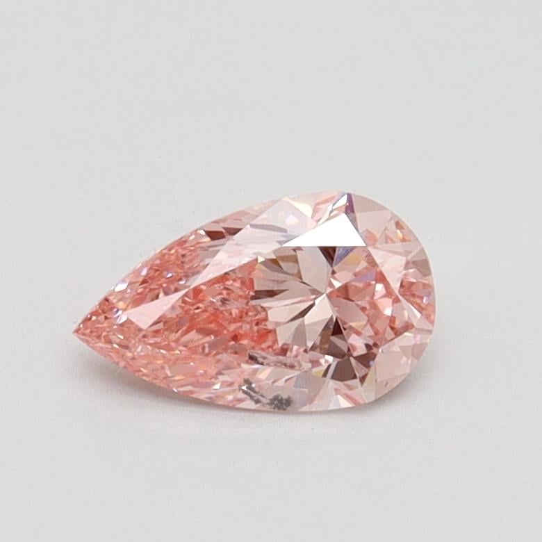 0.51 Ct. Fancy Intense Pink Pear Lab Grown Diamond