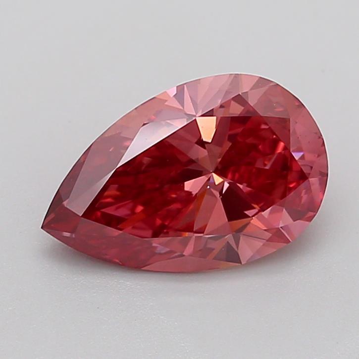 1.91 Ct. Fancy Vivid  Pink Pear Lab Grown Diamond