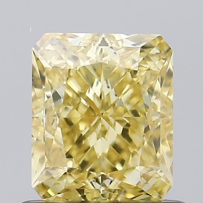 0.85 Ct. Fancy Intense Yellow Radiant Lab Grown Diamond