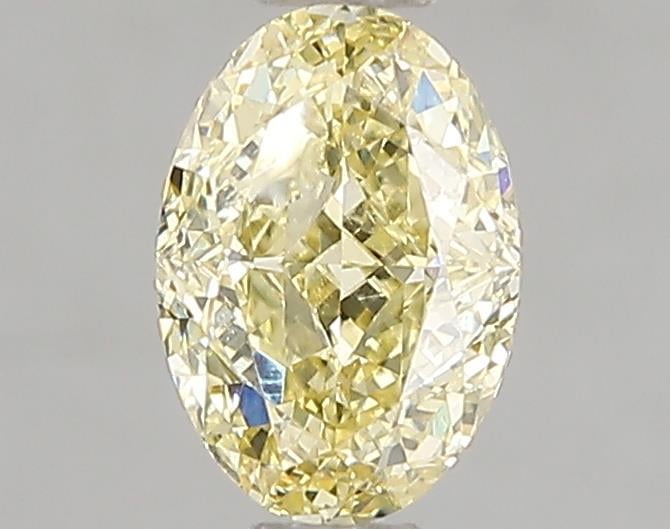 1.07 Ct. Fancy Intense Yellow Oval Lab Grown Diamond