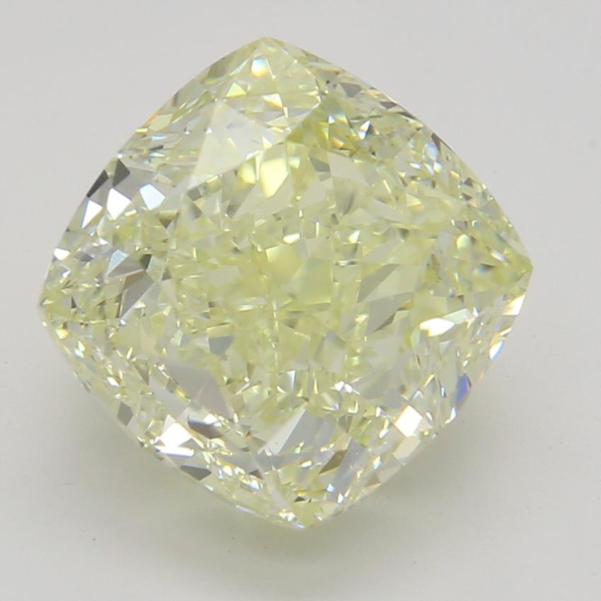 3.02 Ct. Fancy Yellow Cushion Diamond