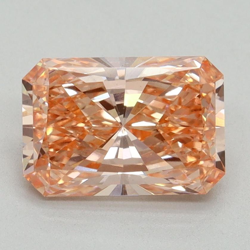 2.02 Ct. Fancy Vivid Pink Radiant Lab Grown Diamond