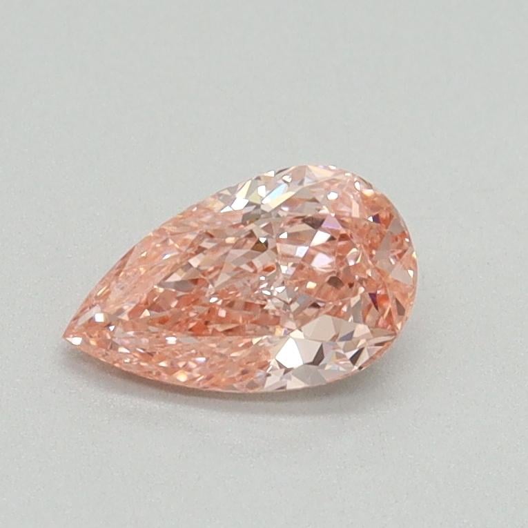 0.53 Ct. Fancy Vivid Pink Pear Lab Grown Diamond