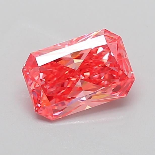 1.54 Ct. Fancy Vivid Pink Radiant Lab Grown Diamond