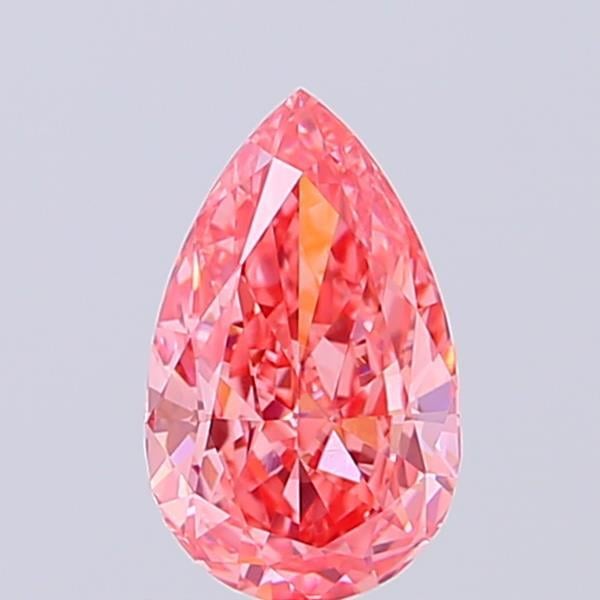 1.02 Ct. Fancy Vivid Pink Pear Lab Grown Diamond