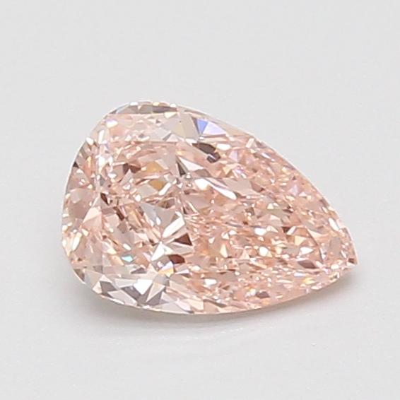 0.78 Ct. Fancy Intense Pink Pear Lab Grown Diamond
