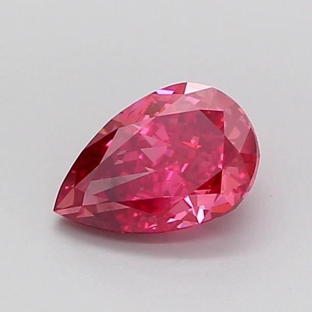 0.94 Ct. Fancy Vivid Pink Pear Lab Grown Diamond