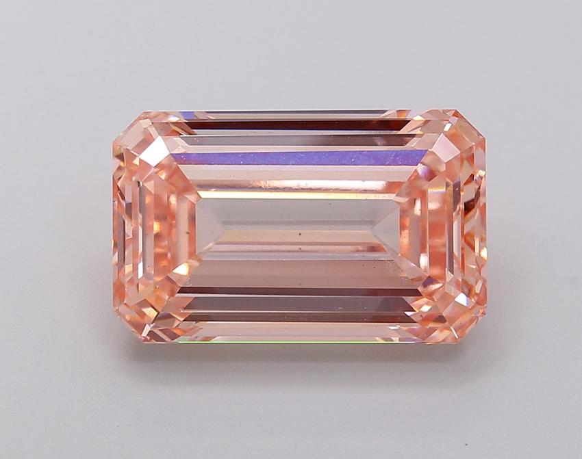 7.80 Ct. Fancy Intense Pink Emerald Lab Grown Diamond