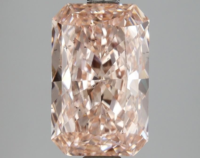 3.03 Ct. Fancy Intense Pink Radiant Lab Grown Diamond