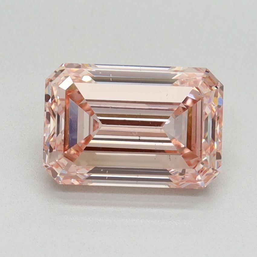 2.03 Ct. Fancy Intense Pink Emerald Lab Grown Diamond