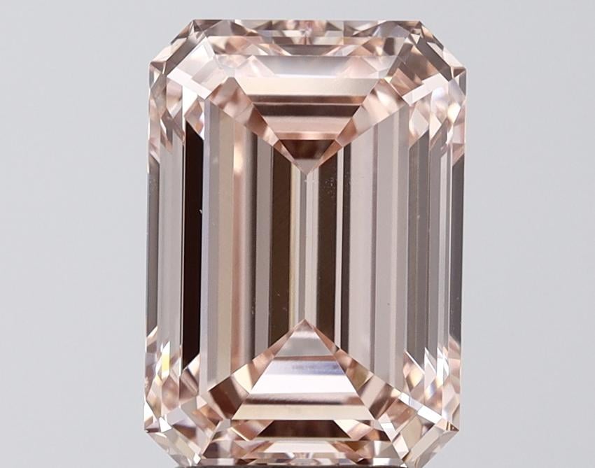 4.09 Ct. Fancy Intense Pink Emerald Lab Grown Diamond