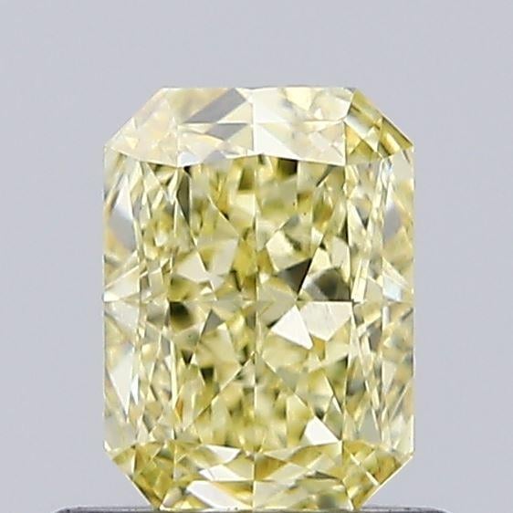 0.78 Ct. Fancy  Yellow Radiant Lab Grown Diamond