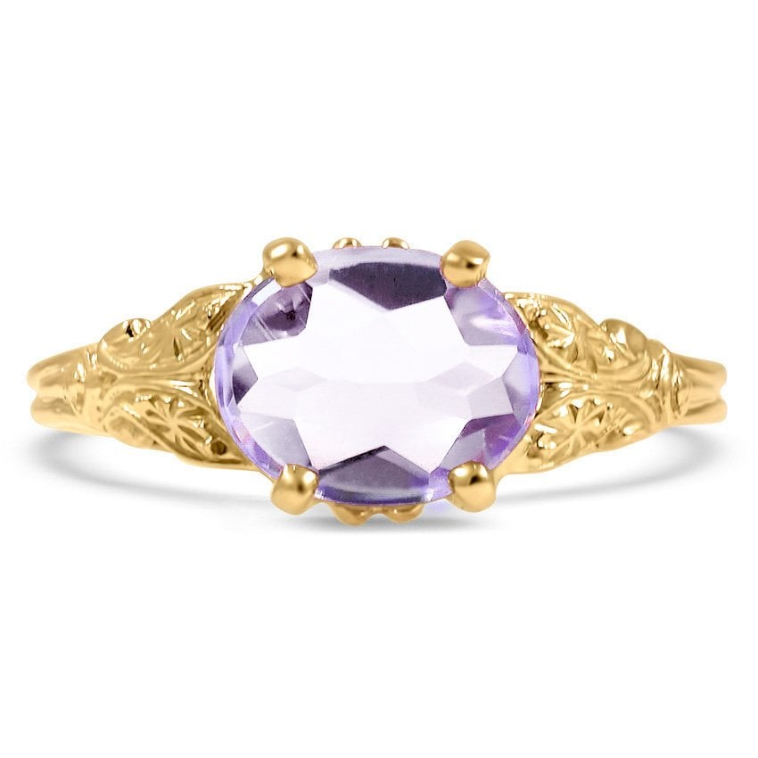Edwardian Amethyst Vintage Ring