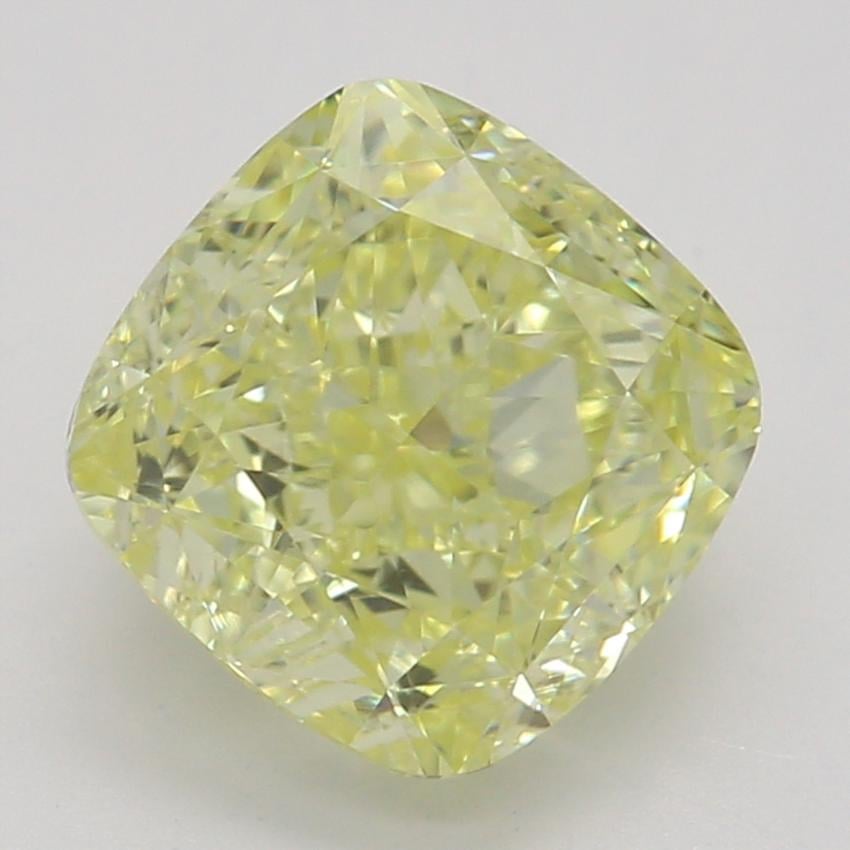 1.52 Ct. Fancy Yellow Cushion Diamond