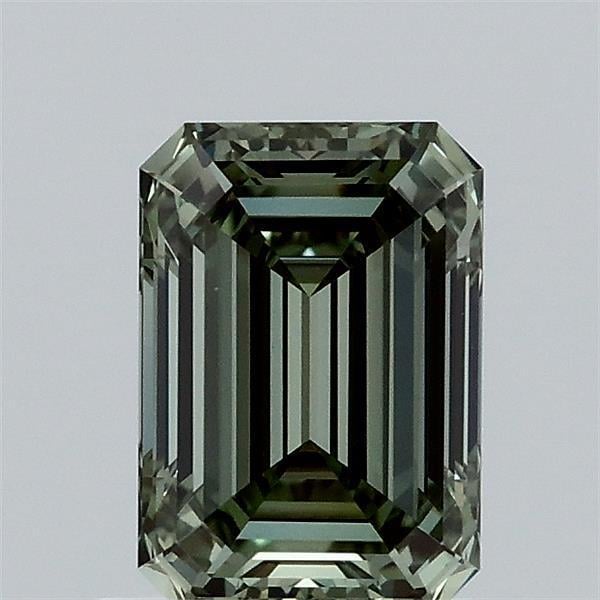 1.00 Ct. Fancy Vivid  Green Emerald Lab Grown Diamond