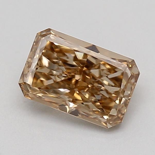 0.37 Ct. Light  Brown Radiant Lab Grown Diamond
