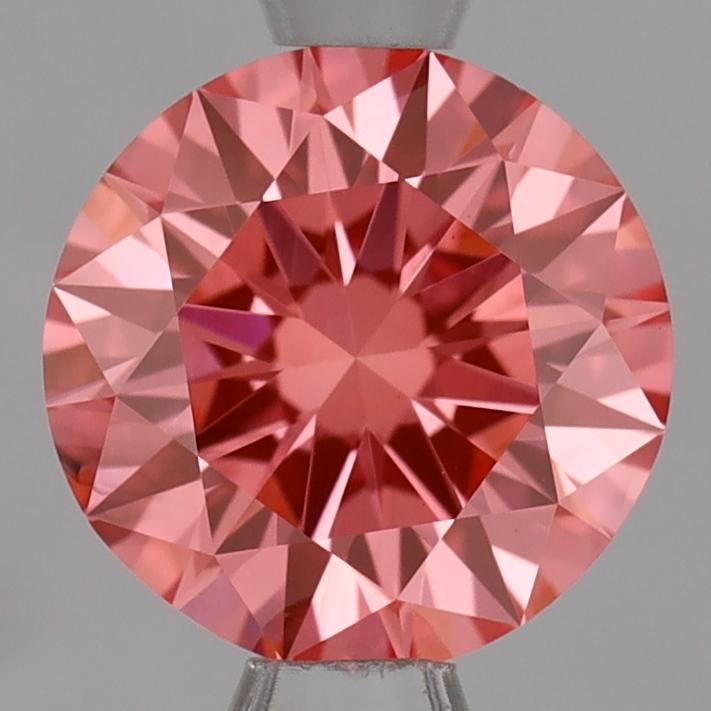 1.05 Ct. Fancy Vivid Pink Round Lab Grown Diamond