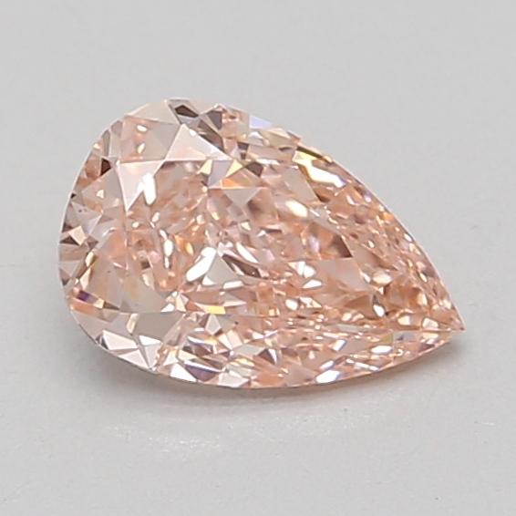 1.10 Ct. Fancy Vivid Pink Pear Lab Grown Diamond