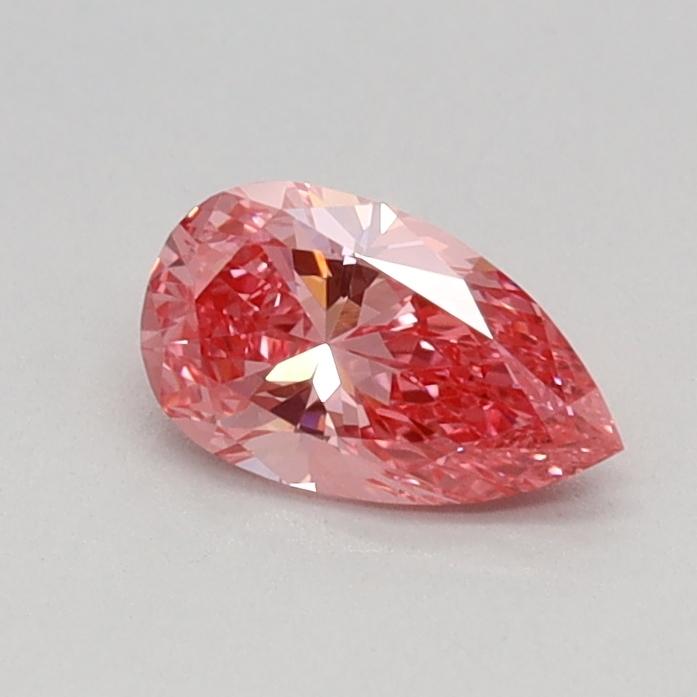 0.32 Ct. Fancy Vivid Pink Pear Lab Grown Diamond
