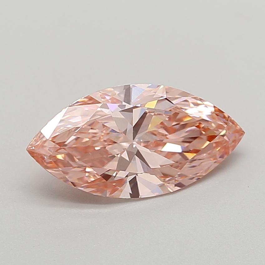 2.08 Ct. Fancy Vivid  Pink Marquise Lab Grown Diamond