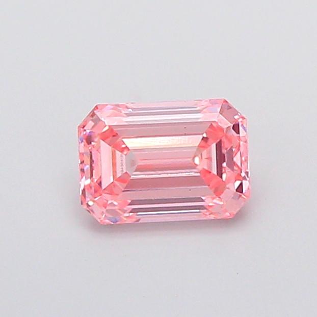 1.29 Ct. Fancy Intense  Pink Emerald Lab Grown Diamond