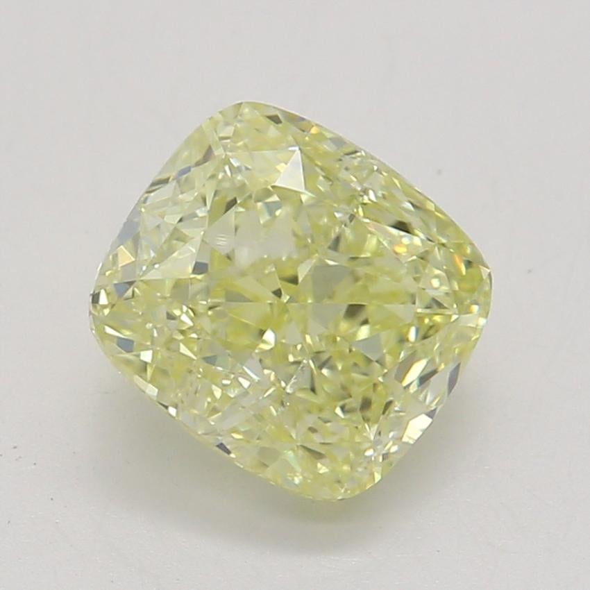 1.01 Ct. Fancy Yellow Cushion Diamond