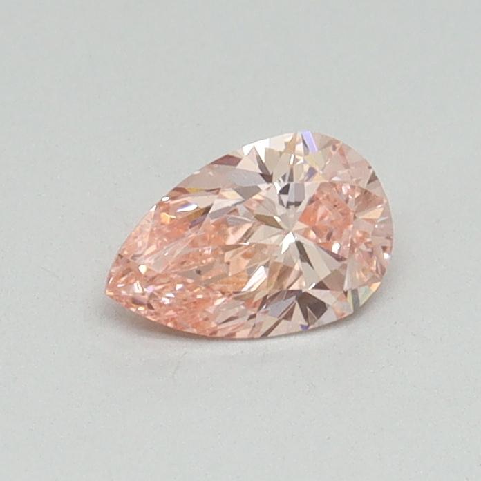 0.32 Ct. Fancy Vivid Pink Pear Lab Grown Diamond