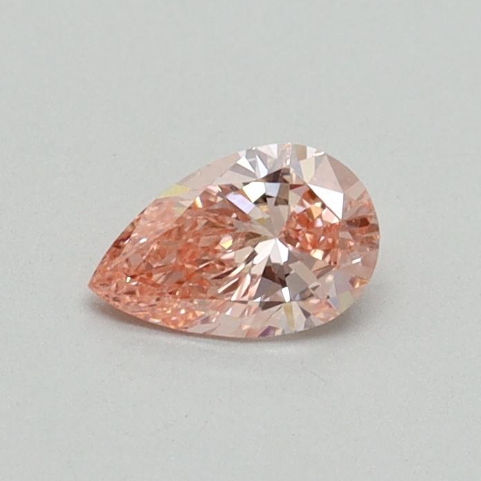 0.30 Ct. Fancy Vivid Pink Pear Lab Grown Diamond