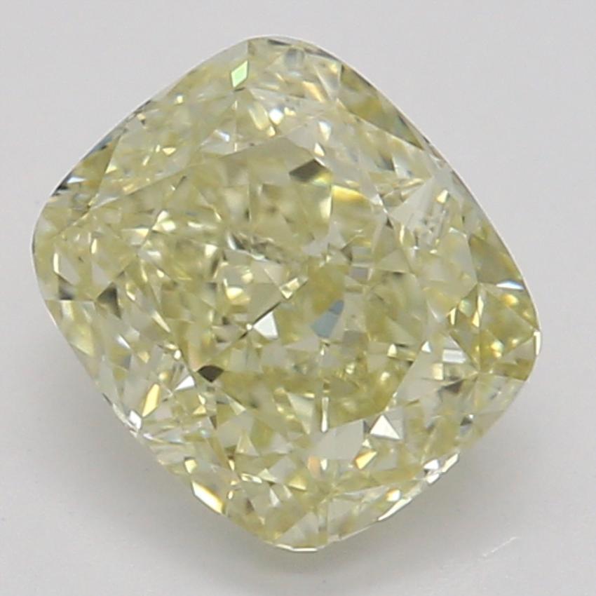 0.71 Ct. Fancy Light Brownish Yellow Cushion Diamond
