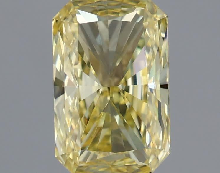 1.06 Ct. Fancy Intense Yellow Radiant Lab Grown Diamond