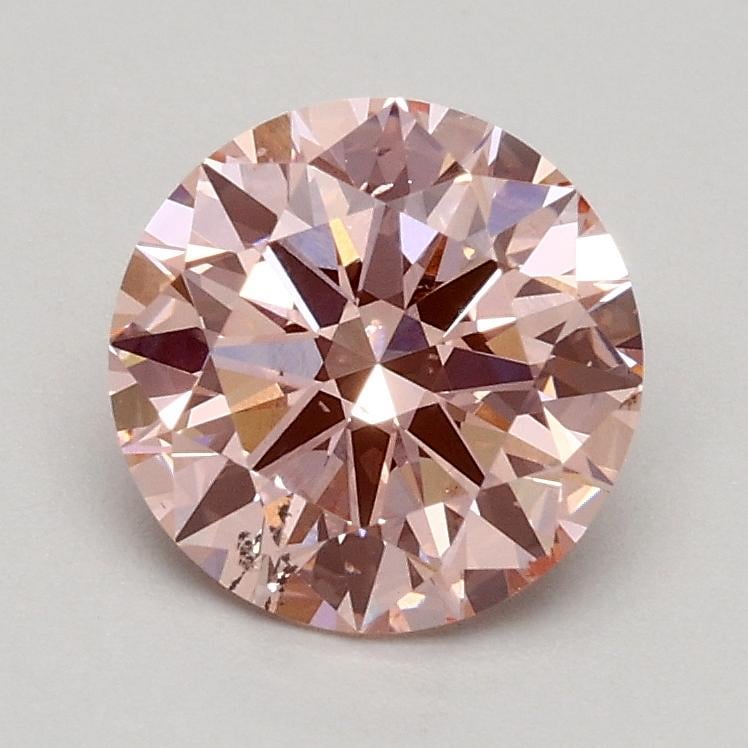 1.02 Ct. Fancy Intense Pink Round Lab Grown Diamond