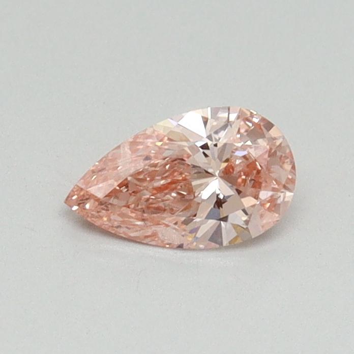 0.30 Ct. Fancy Vivid Pink Pear Lab Grown Diamond