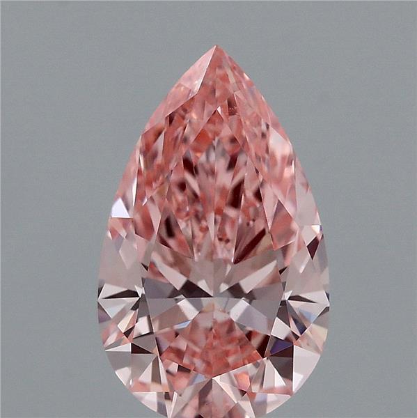 1.48 Ct. Fancy Vivid Pink Pear Lab Grown Diamond
