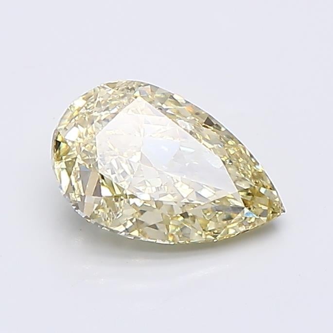 1.16 Ct. Fancy Light  Yellow Pear Lab Grown Diamond