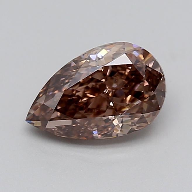 1.10 Ct. Fancy  Brown Pear Lab Grown Diamond