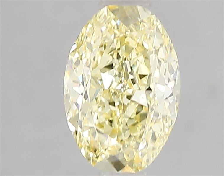 1.22 Ct. Fancy Intense Yellow Oval Lab Grown Diamond